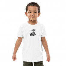 Kids T-Shirt mit Golfcart und GC-Logo hinten