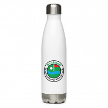 Wasserflasche (Stainless Steel) mit Logo